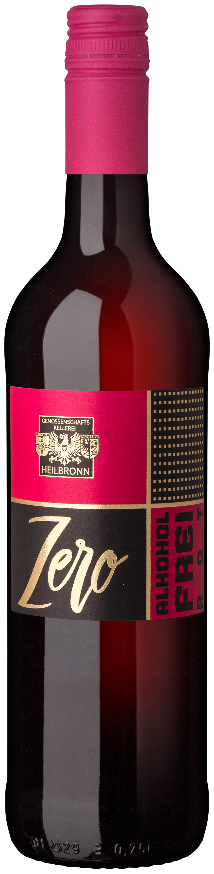 ZERO alkoholfreier Rotwein 0,75 L - Genossenschaftskellerei Heilbronn