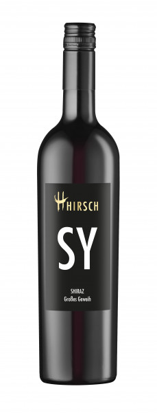 SY Shiraz 0,75 L Grosses Geweih ► Christian Hirsch