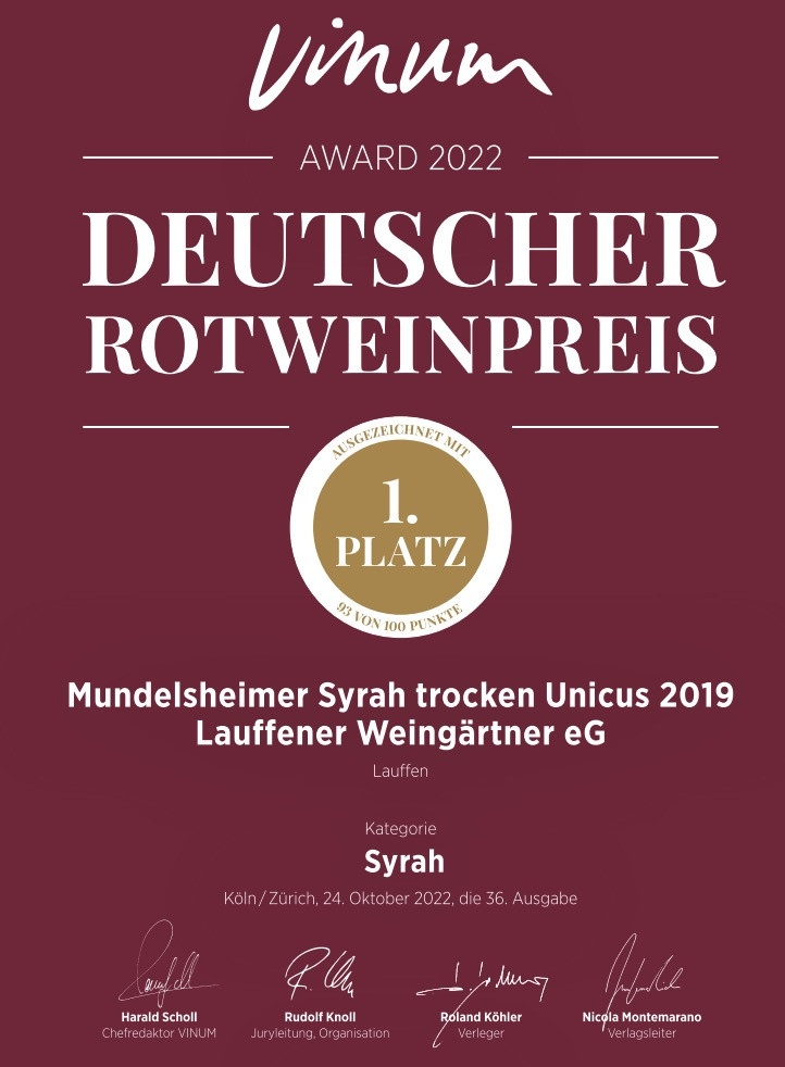 URKUNDE-Dt-Rotweinpreis-MU-Unicus-Syrah-2019