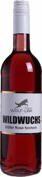 Rosé feinherb 0,75 L WILDWUCHS ► Wolf-Link