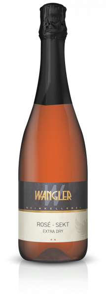 Rosé Sekt extra Dry 0,75 L - Weinkellerei Wangler