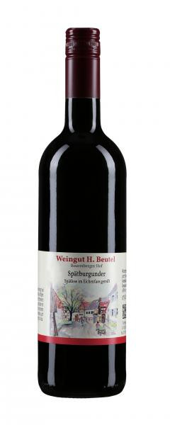 Weingut H. Beutel ► Spätburgunder Spätlese "im Eichenfass gereift" 0,75 L