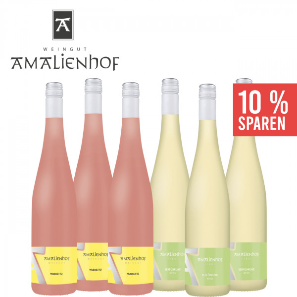 "Süße Amalie" 6 x 0,75 L Weinpaket ► Amalienhof