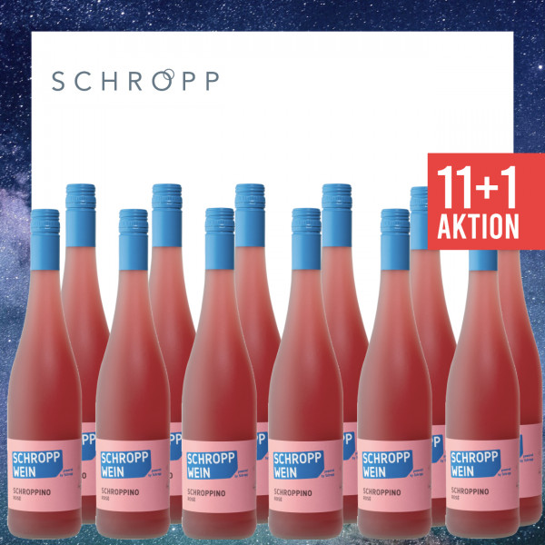 11+1 SCHROPPINO Rosé 0,75 L lieblich ► SCHROPP