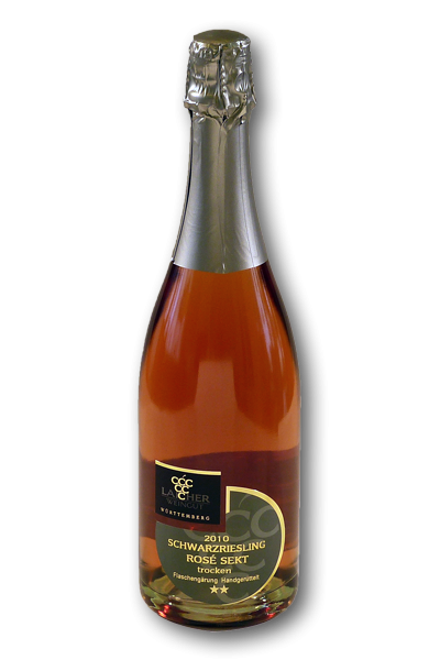 Schwarzriesling Rosé Sekt trocken 0,75 L  ► Weingut Laicher