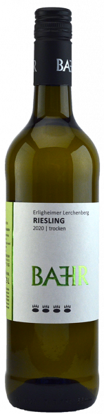 Riesling trocken 0,75 L Erligheimer Lerchenberg - Weingut Bähr