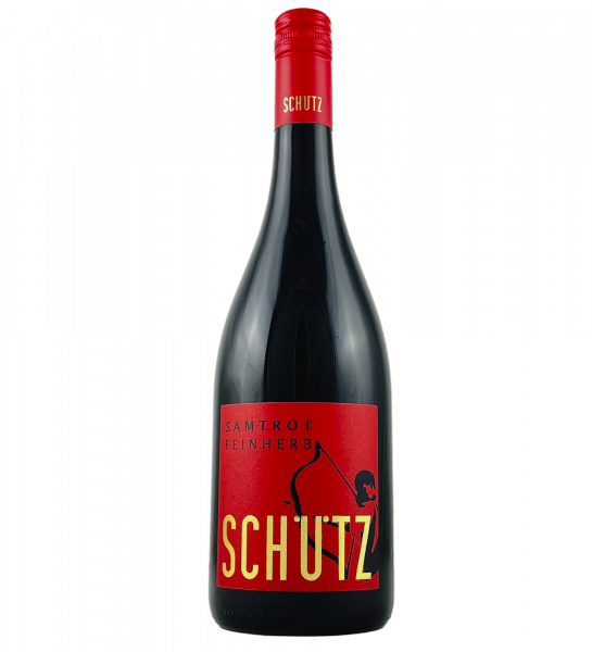 Schütz ► Samtrot feinherb 0,75 L Rotwein