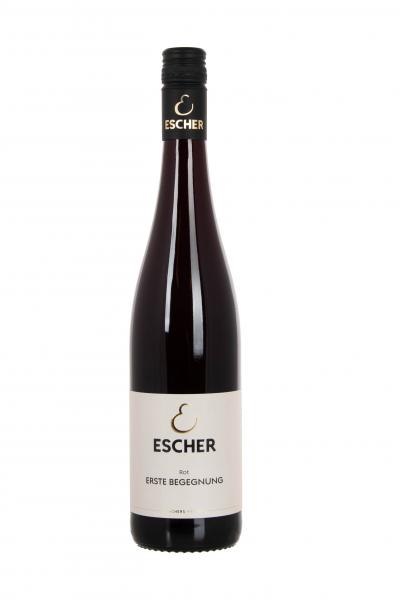 ERSTE BEGEGNUNG 0,75 L Rotwein halbtrocken - Weingut Escher