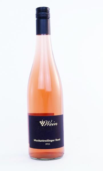 Muskattrollinger Rosé 0,75 L ► WeinSchmiede