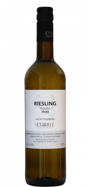 Weingut Christel Currle Riesling trocken trias 0,75 L