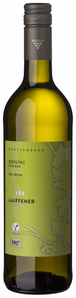 Riesling trocken Bio-Wein vegan ecovin 0,75 L ► Lauffener Weingärtner