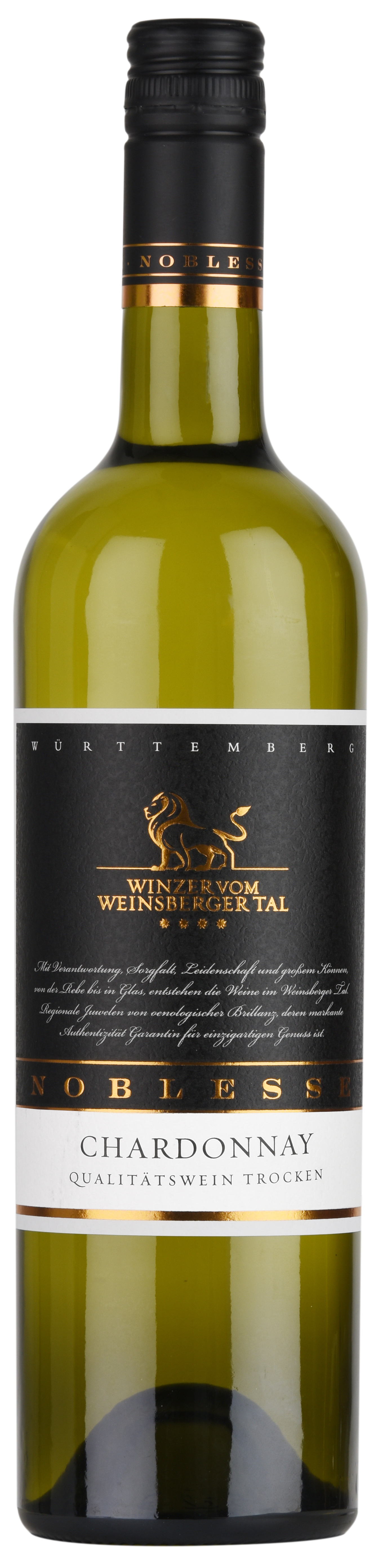 2022 Chardonnay trocken 0,75 L NOBLESSE - Winzer vom Weinsberger Tal